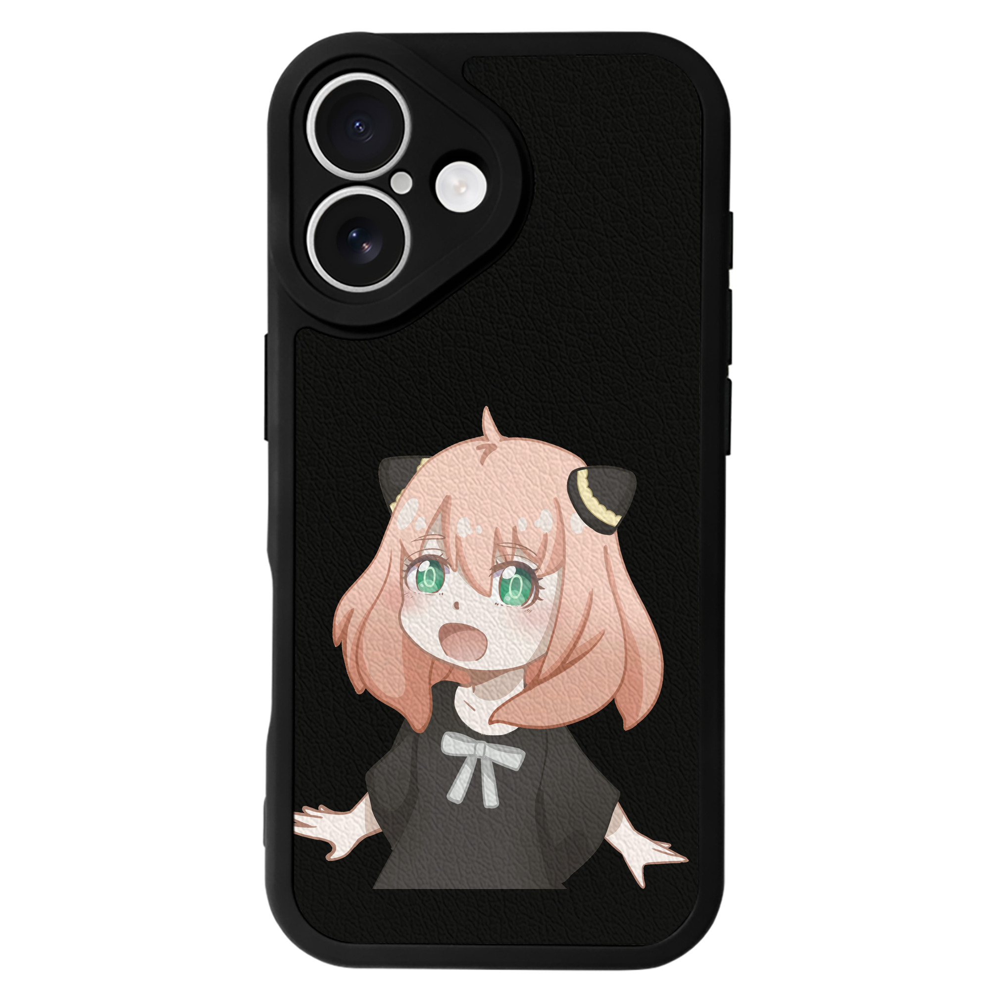 （画像用） SPY×FAMILY间谍家家酒 【iPhone 16シリーズ対応】シリコンスマホケース（レザー調） 材質：シリコン